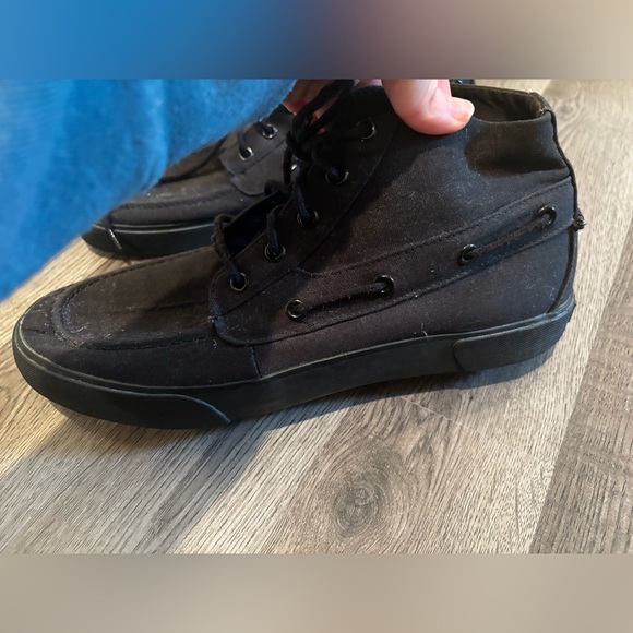 Polo by Ralph Lauren Black Chukka Boots size 10 casual business basic - Picture 3 of 15